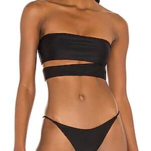 Super down bikini top brand new xs
